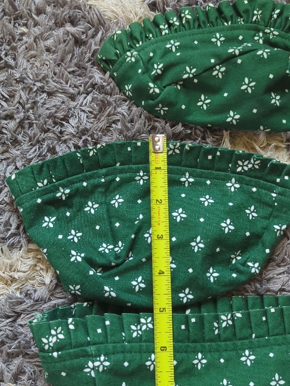 Longaberger Heritage Green Basket Liner Bundle - Picture 10 of 16